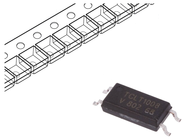 Opto-coupler; SMD; Ch: 1; OUT: transistor; Uisol: 5kV; Uce: 70V; SOP4L Opto-coupler; SMD; Ch: 1; OUT: transistor; Uisol: 5kV; Uce: 70V; SOP4L